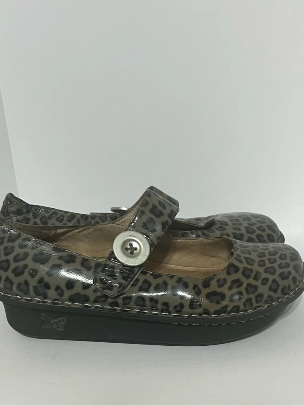 Algeria shoes PAL 406 Leopard Print Shoes - Picture 1 of 8